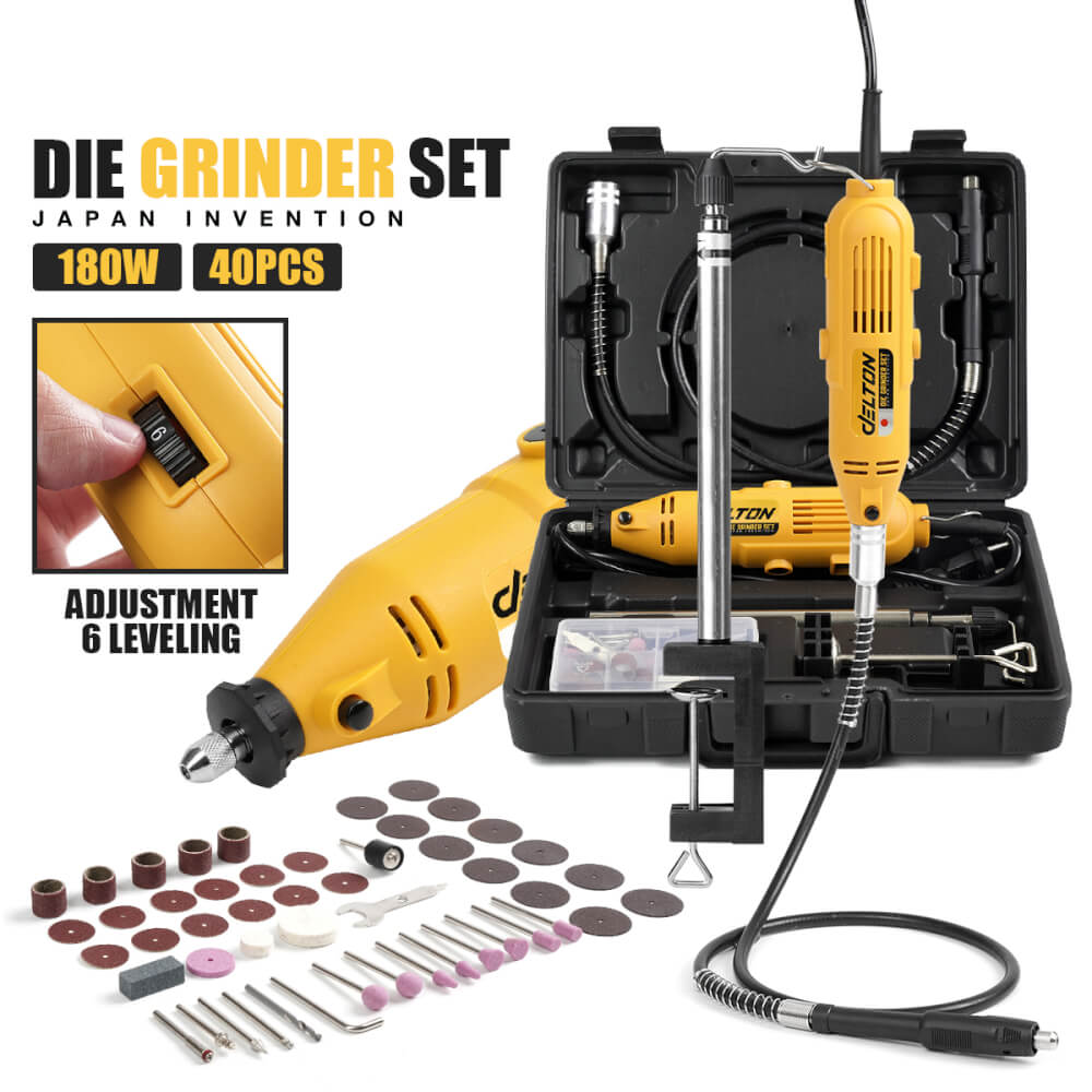 เครื่องเจียรสายอ่อน DELTON รุ่น DG-180S 180 วัตต์